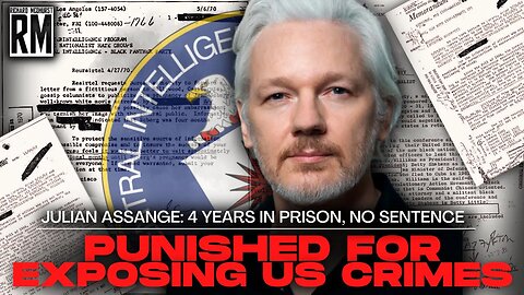 4 Years in Prison, No Sentence: Assange Arrest Anniversary