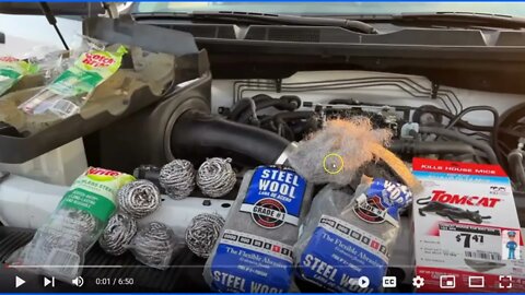 Will Steel Wool Catch Fire On A Car Engine - Fact or Fiction? Internet Expert Advice