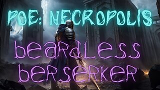 😈 POE - BEARDLESS BRAWLER plays Rage Cleave Berserker