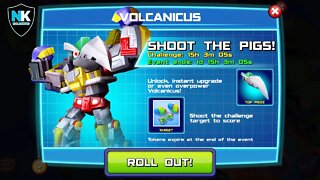 Angry Birds Transformers - Volcanicus Event - Day 5 - Featuring Breakdown