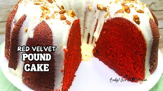 Red Velvet Pound Cake