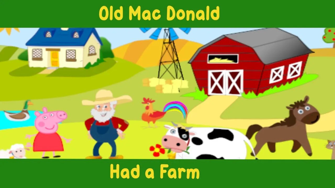 KidslandTV. Old MacDonald Had A Farm (2023) | Super Simple Songs  #SuperSimpleSongs