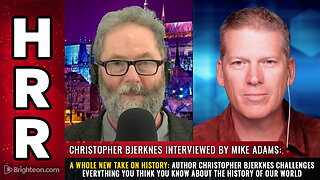 A whole new take on HISTORY: Author Christopher Bjerknes challenges everything...