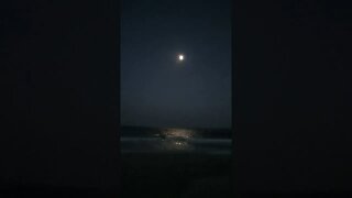 full moon over the sea 1st July 2023