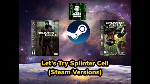 Kaos Tutorials : Splinter Cell and Chaos Theory @CodeWeavers Crossover playtest (Steam Versions)