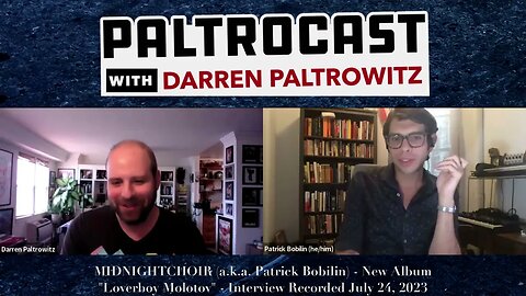 MIDNIGHTCHOIR (AKA Patrick Bobilin) On The New "Loverboy Molotov" Album, Future Plans & More