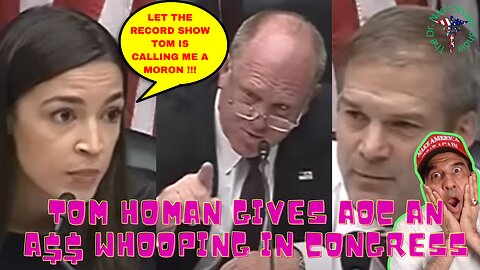 Tom Homan's Fiery Response to AOC on Immigration - She Gets Destroyed