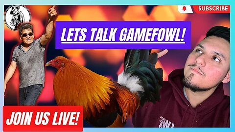 FOWL Stream JOIN US LIVE! LETS TALK GAMEFOWL