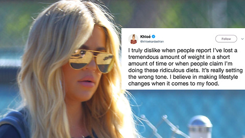 Khloe Kardashian SNAPS At Haters Calling Her UNHEALTHY!