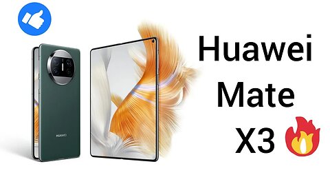 Huawei Mate X3 Folding Screen | Hands-on & Unboxing