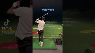 One Handed Golf Swing