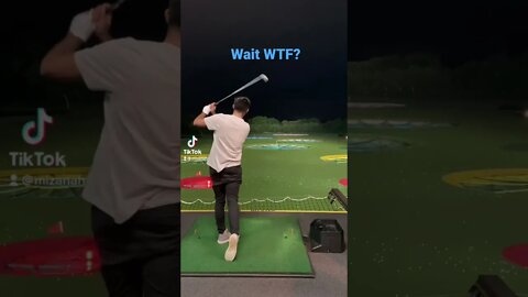 One Handed Golf Swing