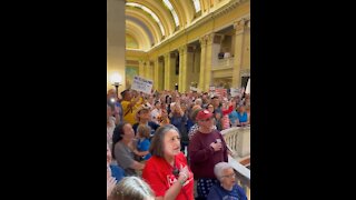 Thousands Show Up At Oklahoma State Capitol To Protest Vaccine Mandates