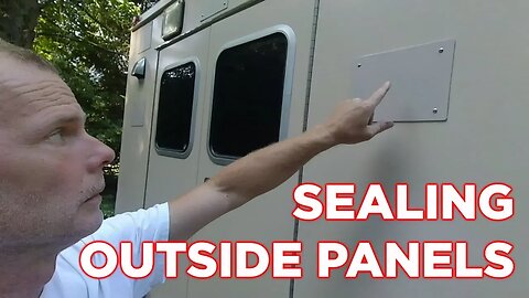 Sealing Outside Panels on Ambulance | Full Time RV Life