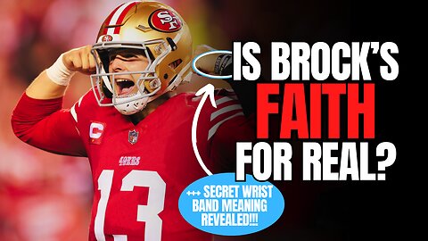 Is Brock Purdy's Faith LEGIT? Is He ACTUALLY a Christian?