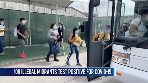 108 Migrants Who Tested Positive For Covid Were Released At Bus Stops In Texas