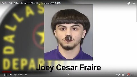 Dallas Police Officer Involved Shooting of Joey Cesar Fraire