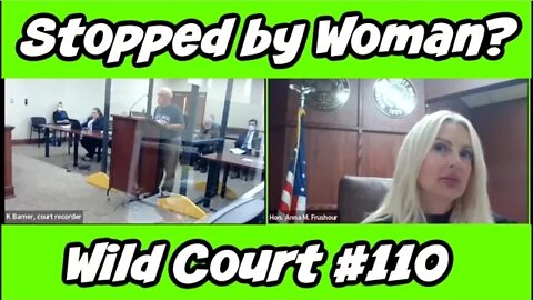 Wild Court Moments #110 Bearded Woman!