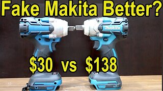 Fake Makita Impact Better? Let's find out! Makita XWT11Z 18V LXT Lithium-Ion Brushless Cordless