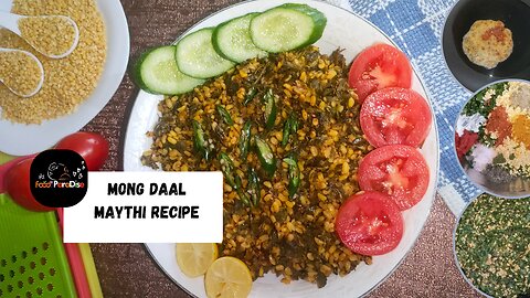 Mong daal Maythi Recipe | Specialy for diabetics| vegetable n protein recipe @myfoodparadise