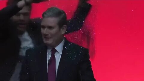 Keir Starmer getting glitter bomb and security being usless