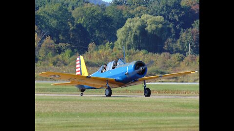 WWII US Army Air Corps Trainer Vultee BT-15 Valiant