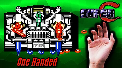 Super C nes but I only use 1 hand in area 2