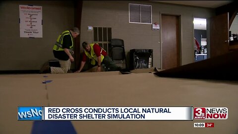 American Red Cross and local emergency services prepare for natural disasters