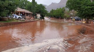 Flooding at Zion National Park