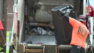 Baltimore City in talks with outside contractors to help with trash & recycling collection