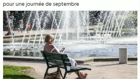 25,1°C... La France égale à nouveau le record de chaleur pour une journée de septembre