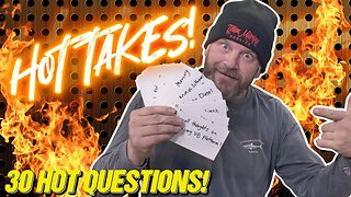 🔥HOT TAKES!!! // 30 HOT QUESTIONS! - (Mercury, Bass Fishing, Tin Rigs)