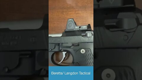 Beretta 92 done right!! Langdon Tactical