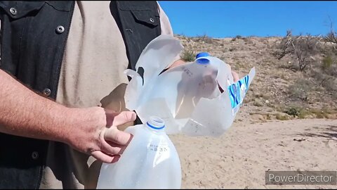 Big Bore WEEK Begins!: Water bottle test!