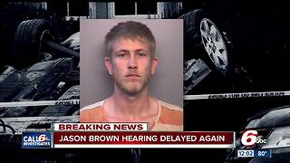 Jason Brown: Court hearing for man accused of killing Lt. Aaron Allan delayed again