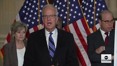 Senate GOP Members Host Press Conference About The Southern Border