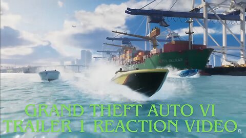 grand theft auto vi trailer 1 video reaction