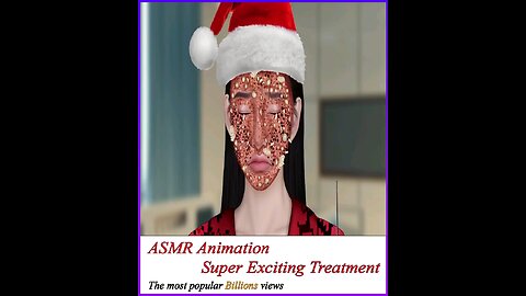 ASMR acne remove treatment _videos