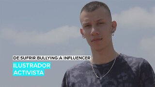 Sufrió bullying por su orientación sexual, pero ahora es un ilustrador admirado