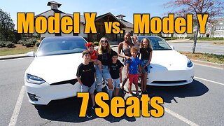 The BEST Family Tesla Showdown. 7-Seat Model Y or Model X?