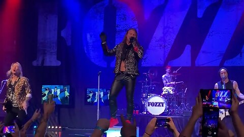 CHRIS JERICHO and FOZZY Performing Live in Stroudsburg, PA #shorts