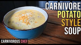 Potato Style Soup for the [Carnivore Diet] | Leftover Thanksgiving Turkey Recipe