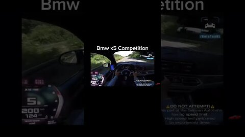 BMW X5M COMPETITION 290KMH