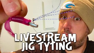 Take your winter fishing jigs to the next level! (Ice fishing too!) LIVESTREAM