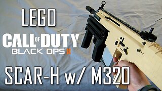 Call Of Duty: Black Ops 2: LEGO SCAR-H | M320 Grenade Launcher