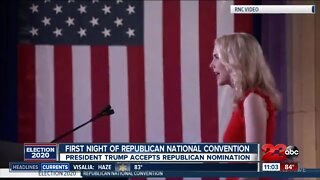 It's day one of the Republican National Convention here is the recap of the night