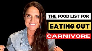 carnivore diet what to eat (eating out at restaurants or with friends)