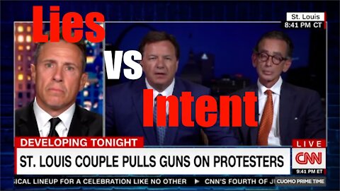Breaking Down CNN's Vicious Narrative; Chris Cuomo vs St Louis + the "face of Anti BLM Movement"