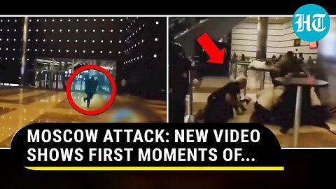 Moscow Attack: New Video Shot By Survivor Shows Gunshots, People Running, Hiding Behind… | Russia
