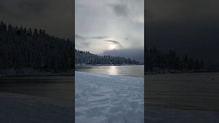 Snow in Lake Tahoe